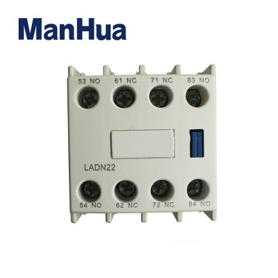 Manhua  LADN22C  2NO 2NC Auxiliary Contact Block Contactor