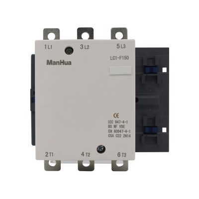 Manhua LC1-F150 380V 660V 1000V coil 150 Amp 3 Phase ac contactor Ac Magnetic Contactor